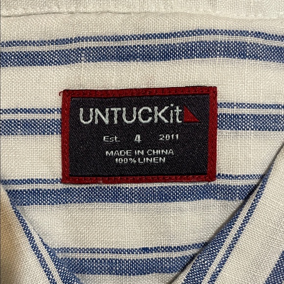 UNTUCKit Linen Top - Picture 5 of 6